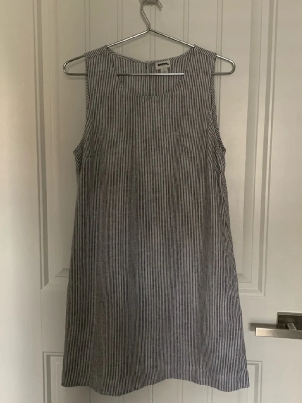 J Crew Dress 6 Linen White